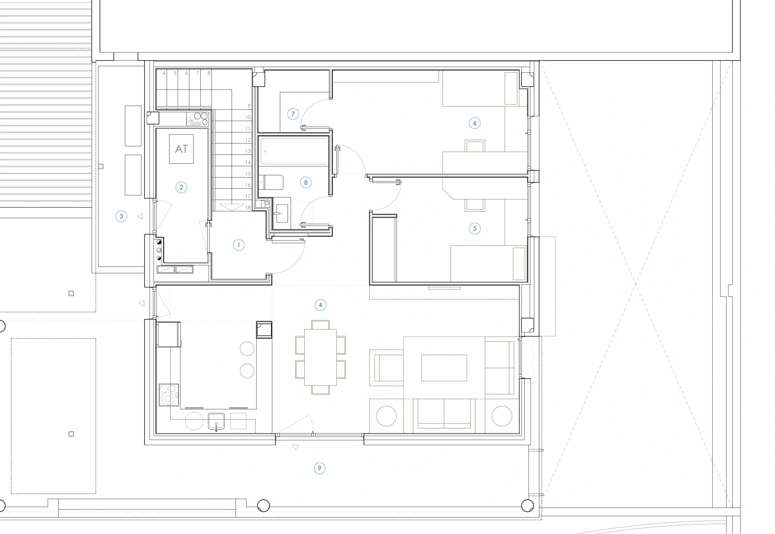 Planta primera · vivienda